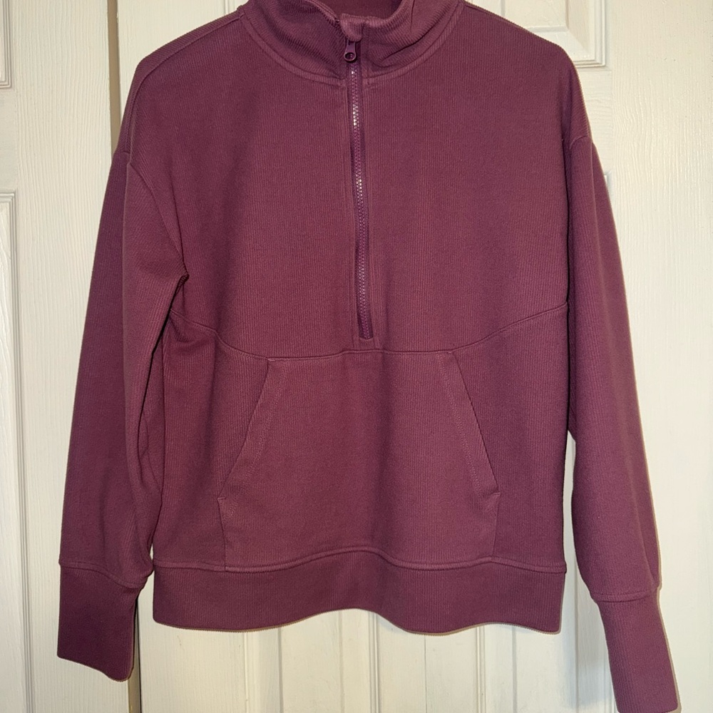 RBX Plum Half-Zip Pullover